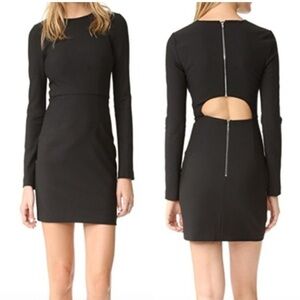 Elizabeth and James Little Black Cut Out Dress